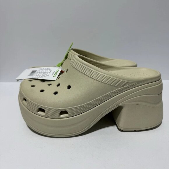 Crocs Mens Siren Clogs Bone Size 10 main image 4